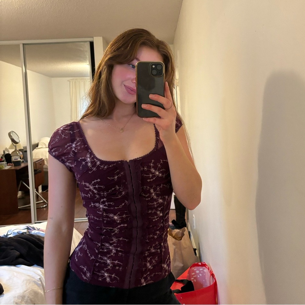 Suzy mesh top